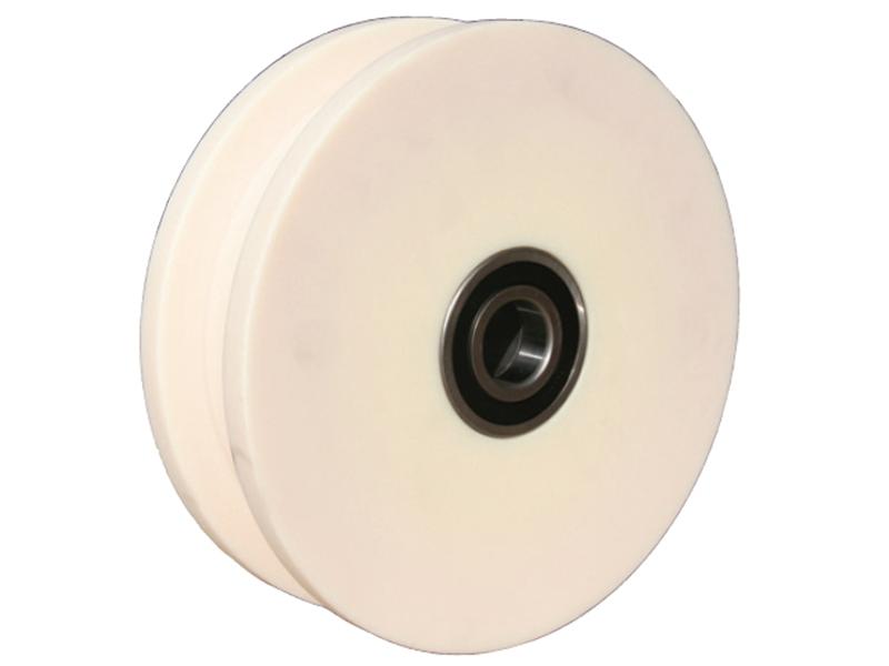 Double Flanged Nylon Wheels Heavy Duty Industrial Wheels Wheels